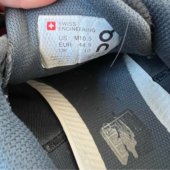 On Running Cloudflyer Men's Black / White Sneakers, Men's Size 10.5 - Picture 7 of 8